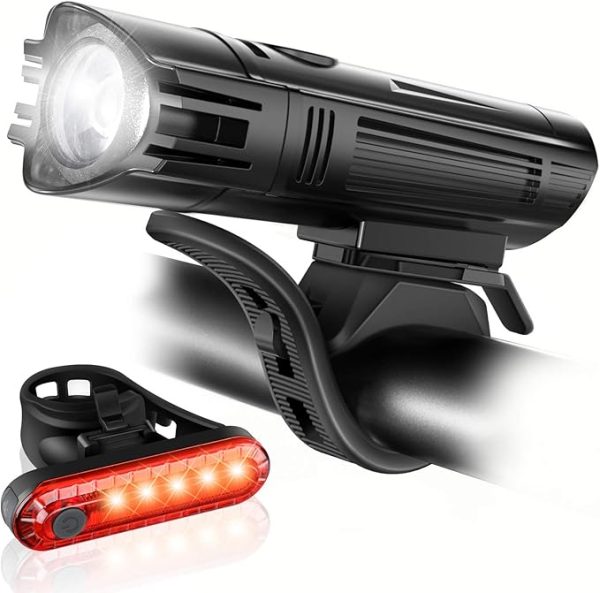 Rechargeable Bike Light Set